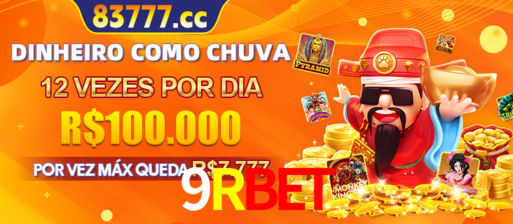 Banner do programa de recompensas Recomende para amigos do 9RBET, detalhando os bônus por convidar amigos, com prêmios que chegam a R$288.888.