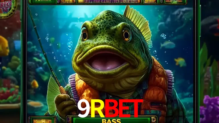 Personagem de peixe pescador do popular jogo de slot com tema de pescaria, uma das emocionantes opções de caça-níqueis para jogar e ganhar no cassino 9RBET.